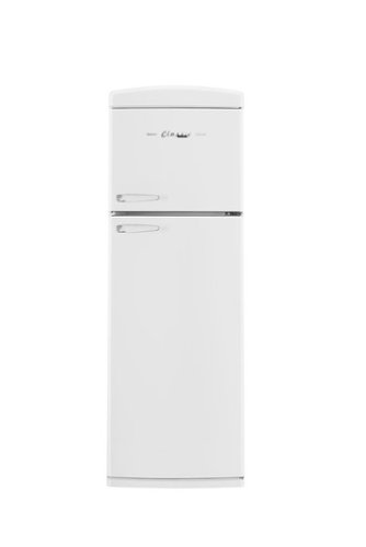 Unique Appliances - Classic Retro 11 cu.ft. Top Freezer Refrigerator - Marshmallow White