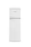 Front. Unique Appliances - Classic Retro 11 cu.ft. Top Freezer Refrigerator - Marshmallow White.