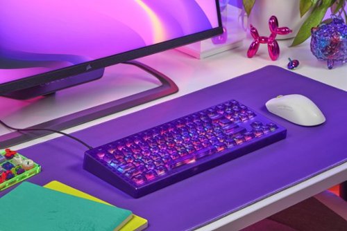 DROP CSTM80 TKL Wired Mechanical Gaming Keyboard with RGB Backlighting - Atomic Purple BUY ONLINE