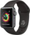 Refurbished Excellent - Apple Watch Series 3 Aluminum 42mm A1859 (GPS Only, No Cellular) - Space Gray - (2017)-Front_Standard