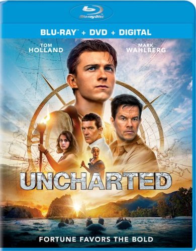 Uncharted [Includes Digital Copy] [Blu-ray/DVD] [2022]