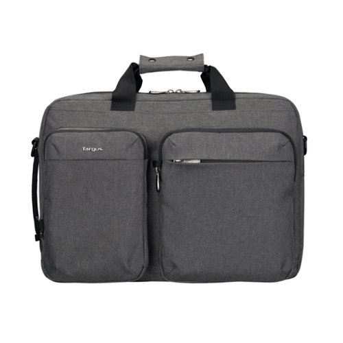 Targus - 15-16” Hybrid Briefcase Backpack - Gray