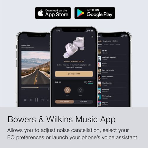 Bowers & Wilkins Pi5 S2 True Wireless Noise Cancelling In-Ear Earbuds - Cloud Grey HOW TO BUY