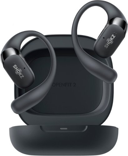 Shokz OpenFit 2 Open-Ear True Wireless Earbuds - Black WHERE TO BUY