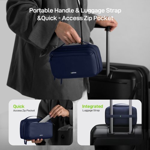 Epicka Electronics Organizer Travel Case Cable Organizer Bag for