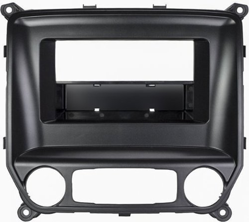 Scosche - Dash Kit for Select Chevrolet Silverado Vehicles - Black-Front_Standard 