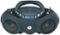 Memorex - Portable CD/CD-R/RW Boombox with AM/FM Radio - Black-Front_Standard