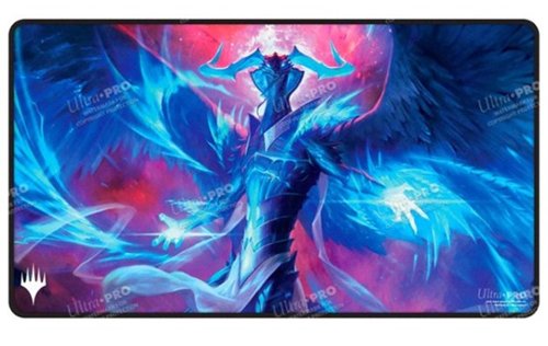 Ultra PRO - Tarkir Dragonstorm Ugin, Eye of the Storms Black Stitched Playmat for Magic: The Gathering