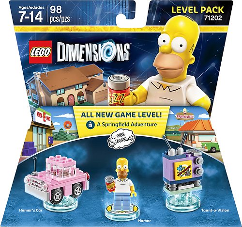  WB Games - LEGO Dimensions Level Pack (The Simpsons)