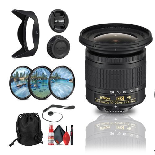Nikon AF P DX NIKKOR 10 20mm f/4.5 5.6G VR Wide Angle Zoom Lens