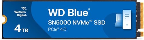 Western Digital - WD WDS400T4B0E 4TB WD Blue SN5000 NVMe Internal Solid State Drive SSD-Front_Standard 