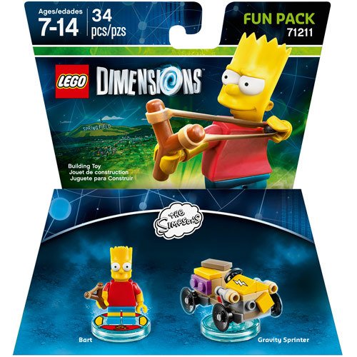  WB Games - LEGO Dimensions Fun Pack (The Simpsons: Bart)