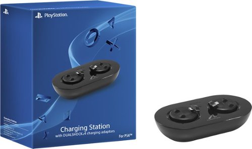  Sony - DualShock 4 Controller Charging Station for PlayStation 4 - Black
