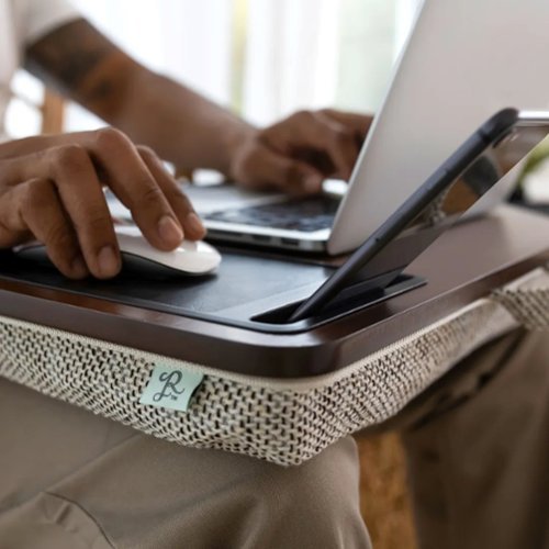 Rossie Home Premium Lap Desk for 15.6 Laptop - Bamboo Espresso BUY ONLINE