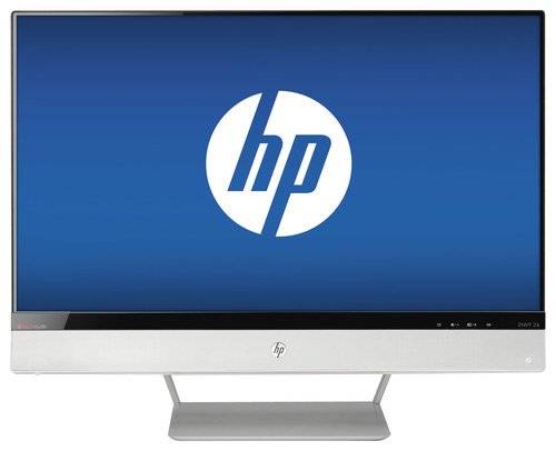  HP - ENVY 24 23.8&quot; IPS LED HD Monitor - Black/White/Silver