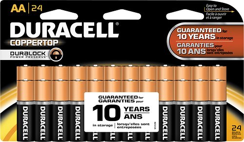  Duracell - Coppertop AA Batteries (24-Pack)