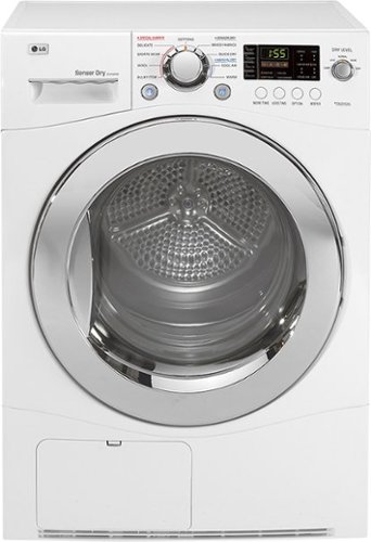  LG - 4.2 Cu. Ft. 9-Cycle Electric Dryer - White