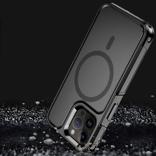 SaharaCase Raider Series Armor Case with MagSafe for Apple iPhone 14 Pro - Black WORLDWIDE DELIVERY