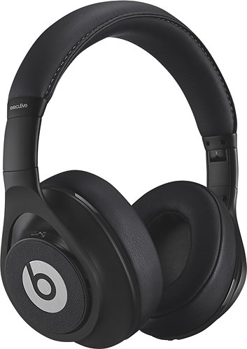  Beats - Executive Over-the-Ear Headphones - Black