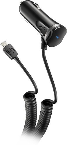  Rocketfish™ - Micro USB Vehicle Charger for Select Kindle Devices - Black