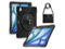 CODi - Rugged Case for iPad Air 13" (M2, M3) & Pro 12.9" (3rd-6th Gen) with Kickstand & Strap - Black-Front_Standard