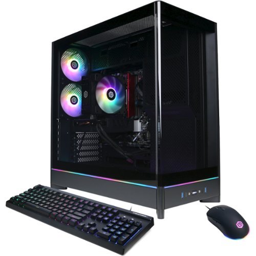CyberPowerPC - Gamer Xtreme Gaming Desktop - Intel Core i5-14400F - 16GB Memory - Intel Arc B580 12GB - 2TB PCIe 4.0 SSD - Black