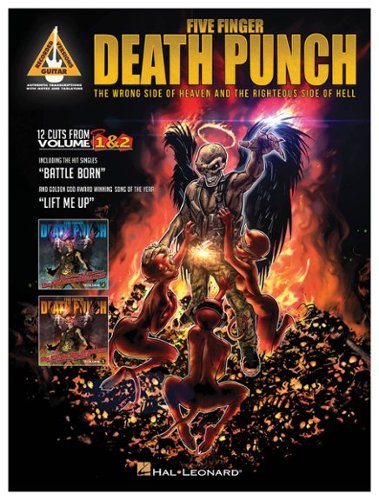 Hal Leonard - Five Finger Death Punch: The Wrong Side of Heaven and the Righteous Side of Hell Sheet Music - Multi