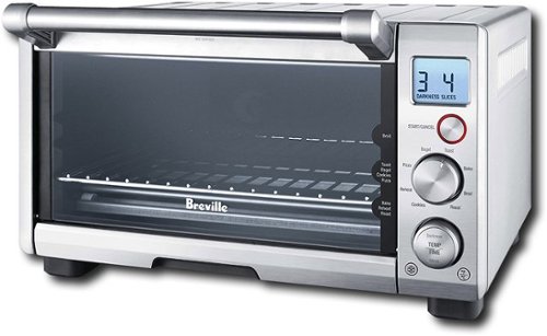 Breville - the Compact Smart Oven Toaster/Pizza Oven - Brushed Stainless Steel