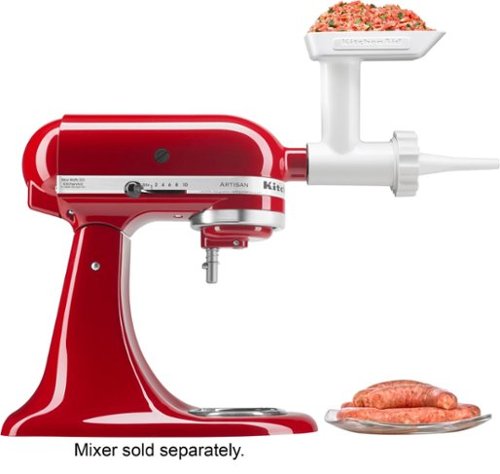  SSA Sausage Stuffer Kit for Most KitchenAid Stand Mixers - White