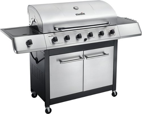  Char-Broil - K6 Gas Grill - Black/Stainless-Steel