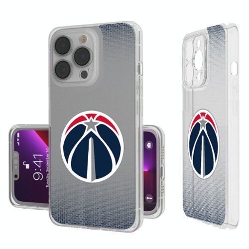 Keyscaper - NBA - Washington Wizards Linen Logo iPhone Clear Case - 13 mini - Multicolor-Front_Standard 