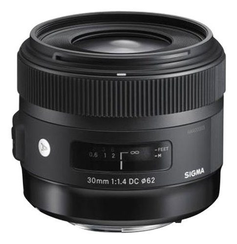 Sigma - 30mm f/1.4 DC HSM A Digital Prime Lens for Select DSLR Cameras - Black