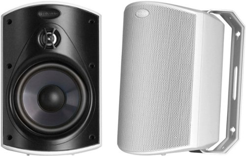  Polk Audio - Atrium Series 4-1/2&quot; Outdoor Loudspeakers (Pair) - White