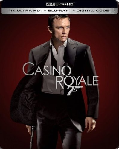  Casino Royale [SteelBook] [Includes Digital Copy] [4K Ultra HD Blu-ray/Blu-ray] [Only @ Best Buy] [2006]
