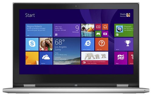  Dell - Inspiron 2-in-1 13.3&quot; Touch-Screen Laptop - Intel Core i5 - 8GB Memory - 500GB Hard Drive - Silver
