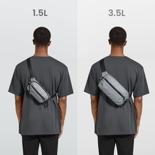 tomtoc Aviator-T33 1.5L Sling Bag with RFID Blocking, Minimalist Crossbody Bag Chest Bag Shoulder Pack for Travel, Daily Use - Gray BUY ONLINE