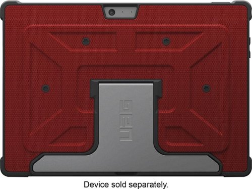  Urban Armor Gear - Folio Case for Microsoft Surface Pro 3 - Red/Black