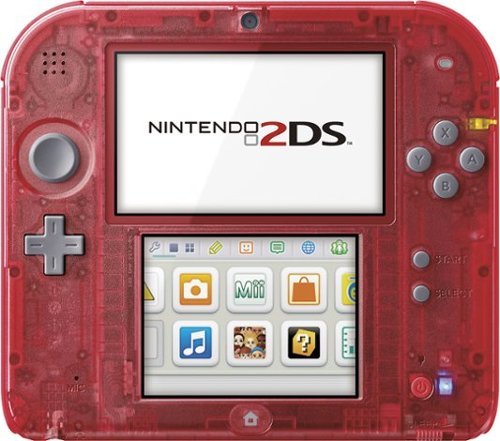  Nintendo - 2DS - Crystal Red
