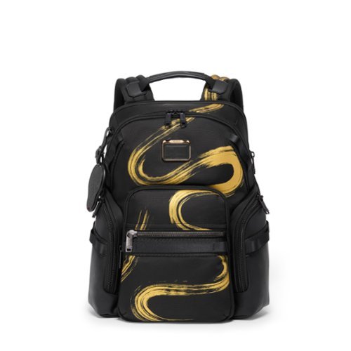 TUMI - Alpha Bravo Navigation Backpack - Gold Brush Stroke