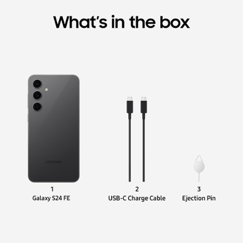 Samsung Galaxy S24 FE 128GB (Unlocked) Graphite SM-S721UZKAXAA