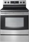 Samsung - 5.9 Cu. Ft. Self-Cleaning Freestanding Electric Range - Stainless steel-Front_Standard
