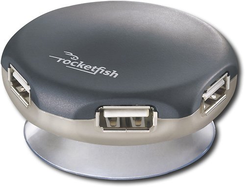  Rocketfish™ - 4-Port USB 2.0 Hub