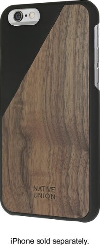  Native Union - CLIC Wooden Case for Apple® iPhone® 6 and 6s - Black