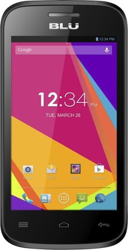  BLU - Dash Jr 4.0 K Cell Phone (Unlocked) - Black