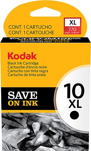  10XL Ink Cartridge for Select Kodak Printers - Black