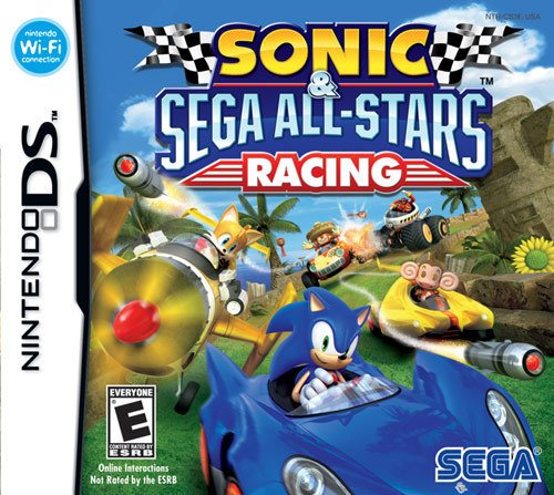  Sonic &amp; SEGA All Stars Racing Standard Edition - Nintendo DS