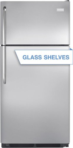 Frigidaire - 18.2 Cu. Ft. Top-Freezer Refrigerator - Silver-Alt_View_Standard_4 