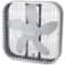 Holmes - 20" Box Fan - White-Front_Standard