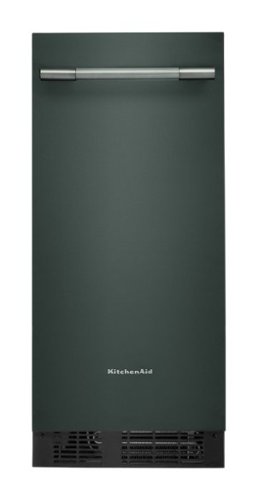 KitchenAid - 15 inch 25-Lb. Ice Maker - Juniper-Front_Standard 