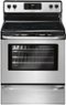Frigidaire - 5.3 Cu. Ft. Self-Cleaning Freestanding Electric Range - Stainless Steel-Front_Standard